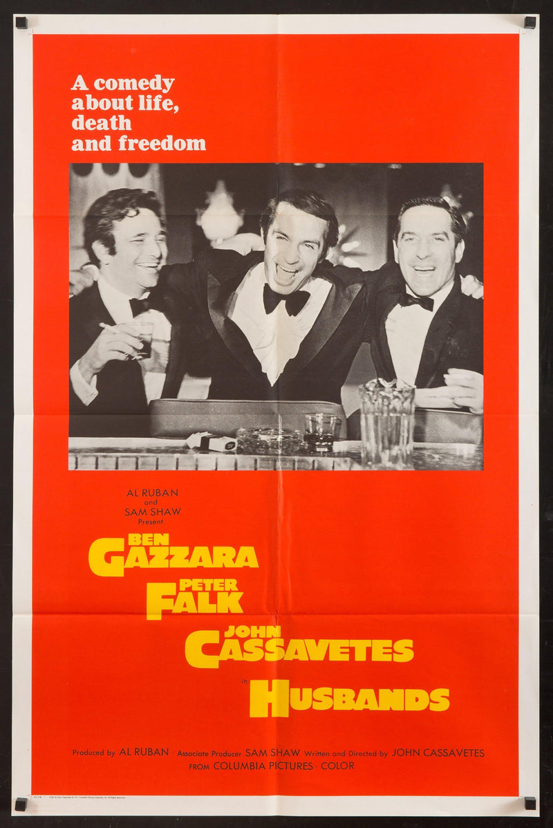 Husbands 1 Sheet (27x41) Original Vintage Movie Poster