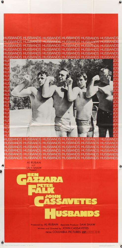 Husbands 3 Sheet (41x81) Original Vintage Movie Poster