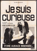 I Am Curious Yellow (Je Suis Curieuse) French 1 Panel (47x63) Original Vintage Movie Poster