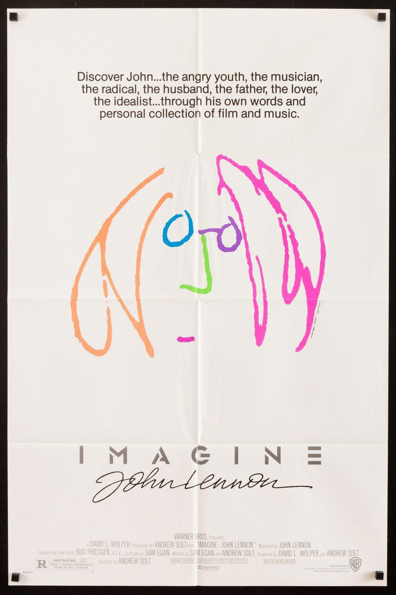 Imagine 1 Sheet (27x41) Original Vintage Movie Poster