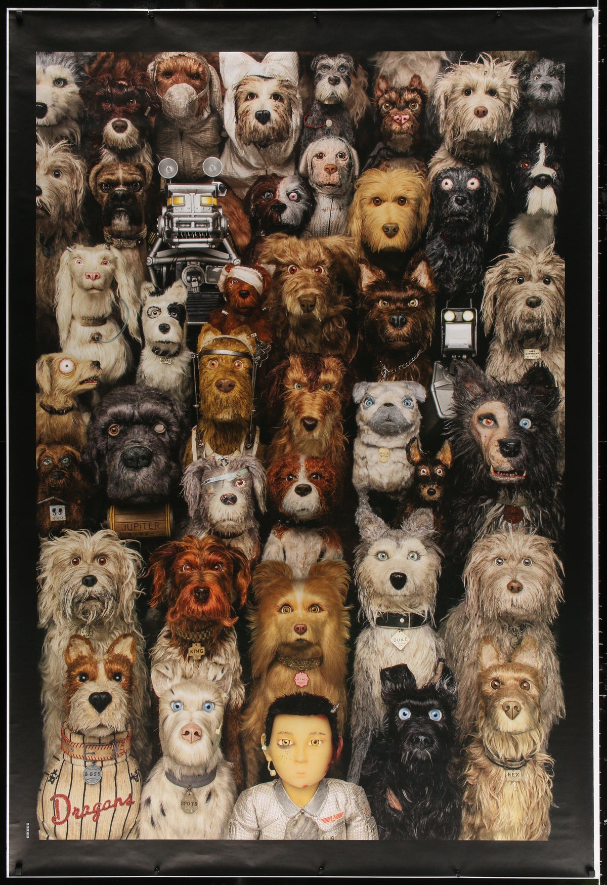 Isle of Dogs French 1 panel (47x63) Original Vintage Movie Poster