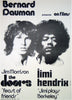 Jimi Hendrix & The Doors French small (23x32) Original Vintage Movie Poster