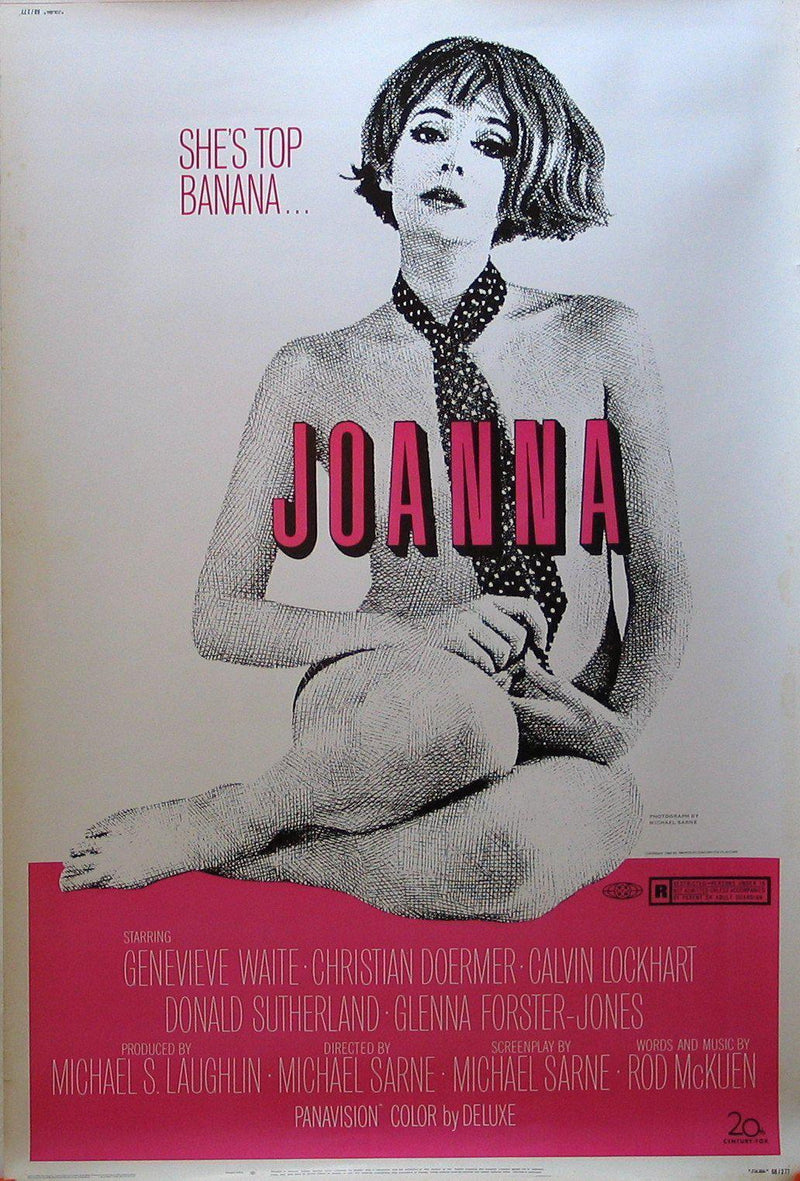 Joanna 40x60 Original Vintage Movie Poster