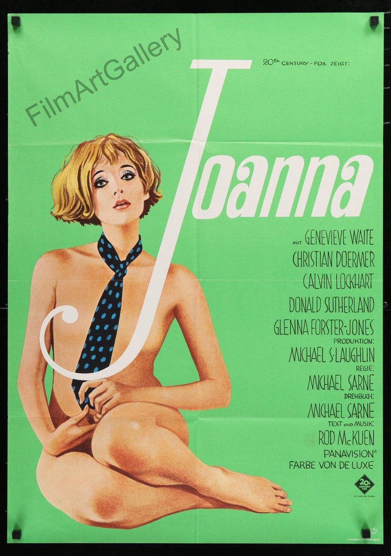 Joanna German A1 (23x33) Original Vintage Movie Poster