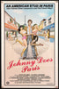Johnny Does Paris (Extreme Close Up) 1 Sheet (27x41) Original Vintage Movie Poster