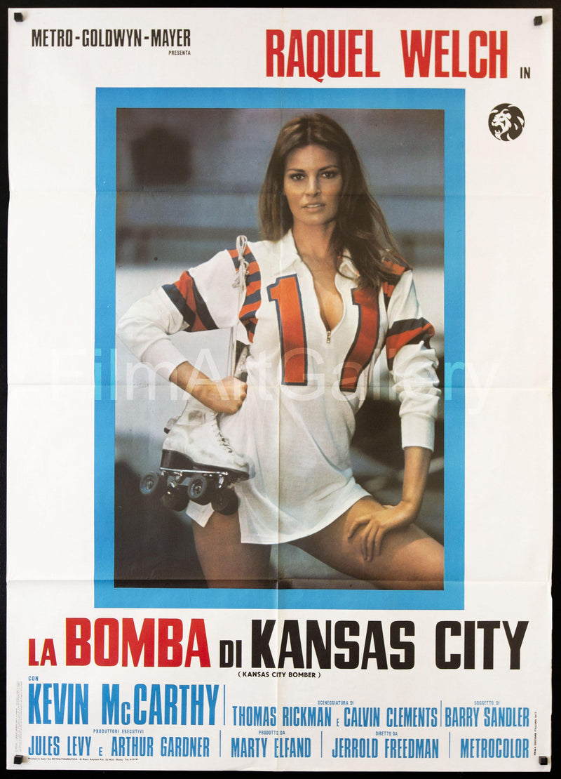 Kansas City Bomber Italian 2 foglio (39x55) Original Vintage Movie Poster