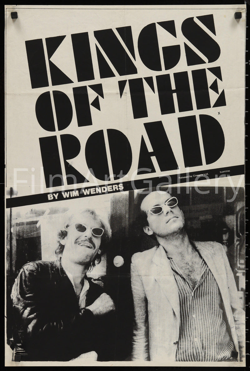 Kings of the Road British Double Crown (20x30) Original Vintage Movie Poster