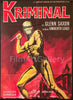 Kriminal French small (23x32) Original Vintage Movie Poster