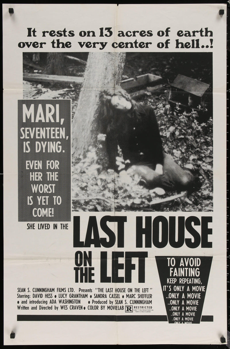 Last House on the Left 1 Sheet (27x41) Original Vintage Movie Poster