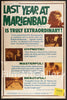 Last Year at Marienbad 40x60 Original Vintage Movie Poster