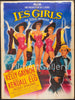 Les Girls French 1 panel (47x63) Original Vintage Movie Poster