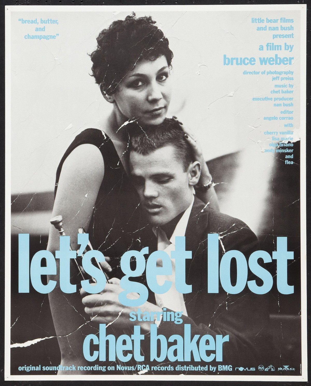 Let&#39;s Get Lost 17x21 Original Vintage Movie Poster