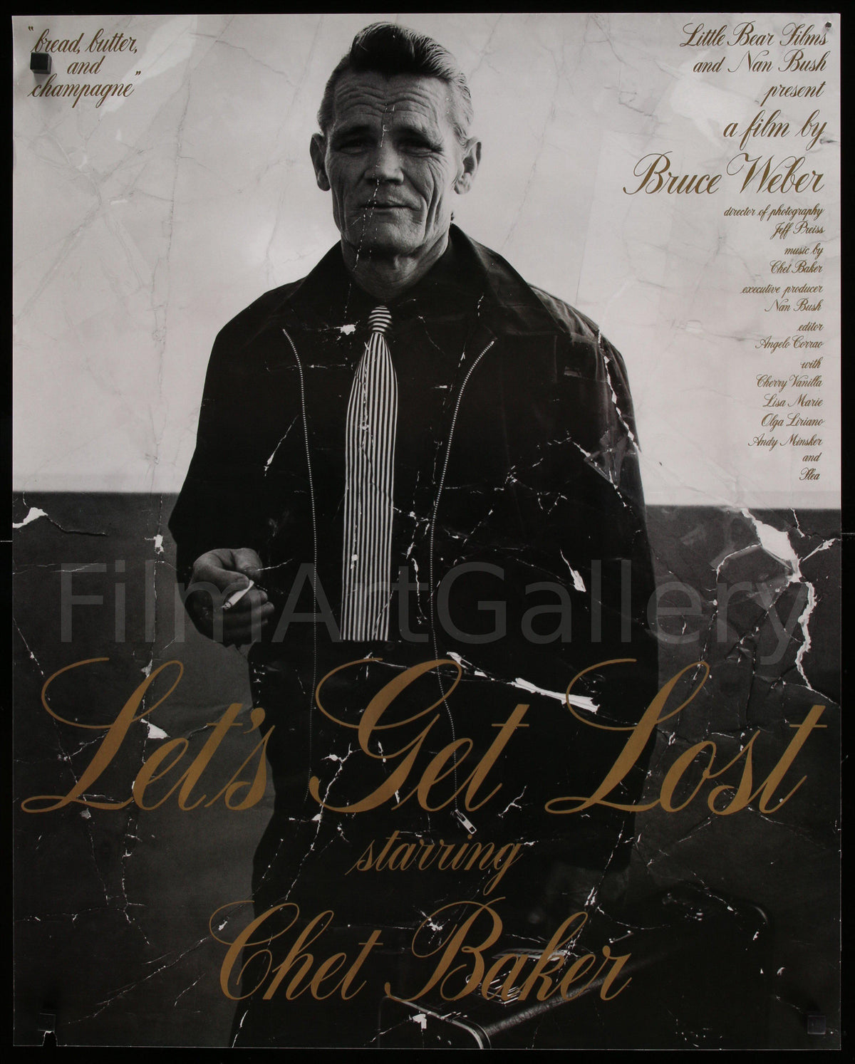 Let&#39;s Get Lost 24x30 Original Vintage Movie Poster