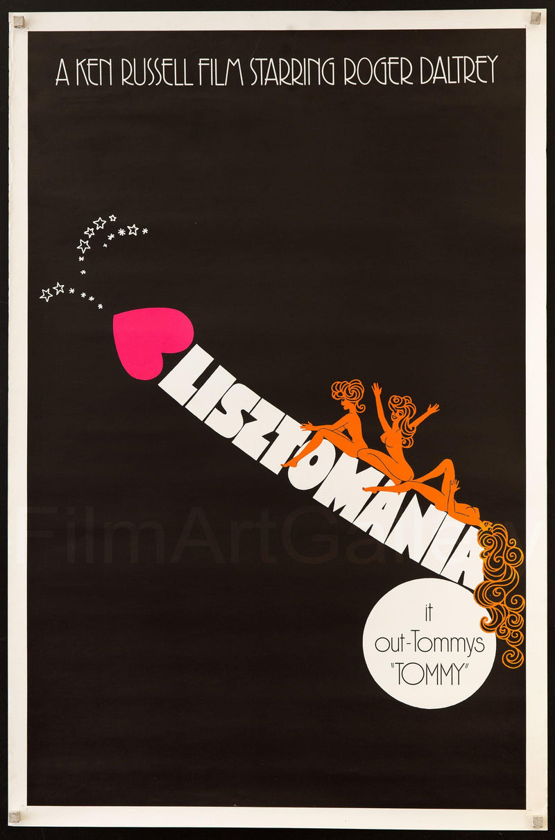 Lisztomania 1 Sheet (27x41) Original Vintage Movie Poster
