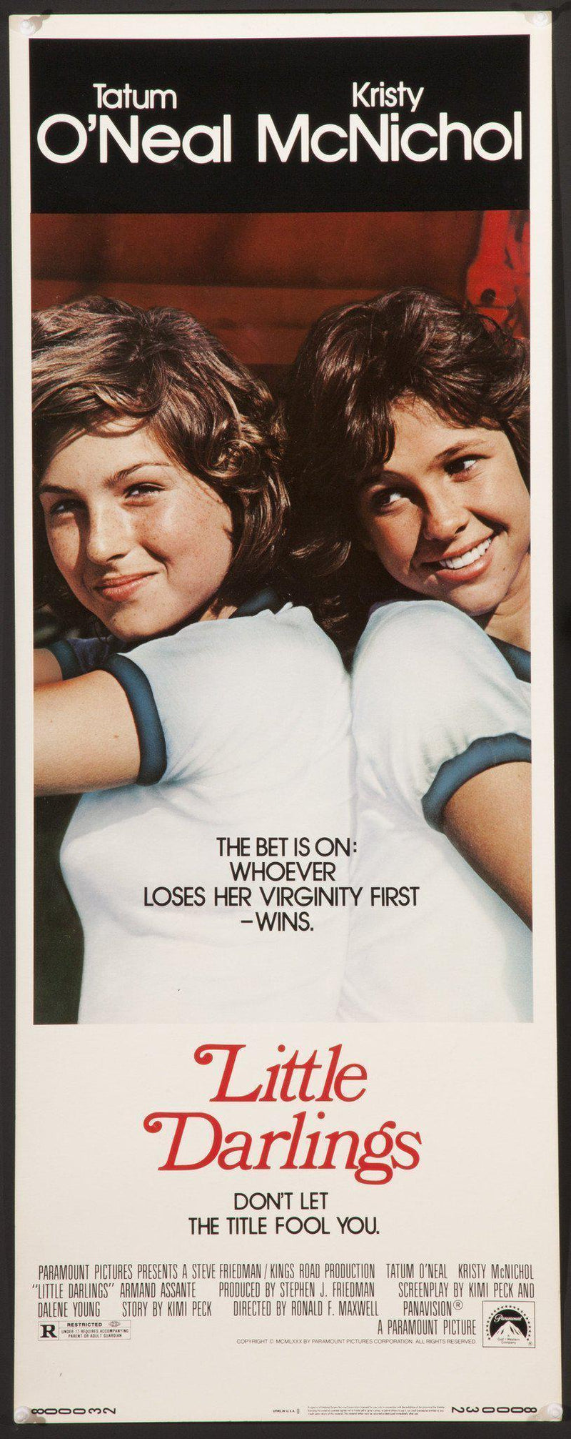 Little Darlings Insert (14x36) Original Vintage Movie Poster