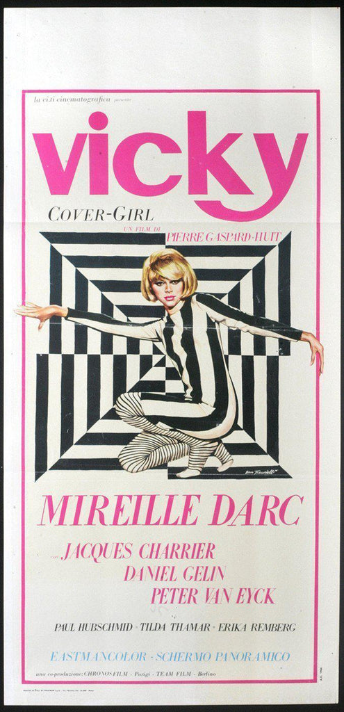 Living It Up (A Belles Dents/Vicky Cover Girl) Italian Locandina (13x28) Original Vintage Movie Poster
