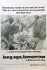 Long Ago Tomorrow 1 Sheet (27x41) Original Vintage Movie Poster