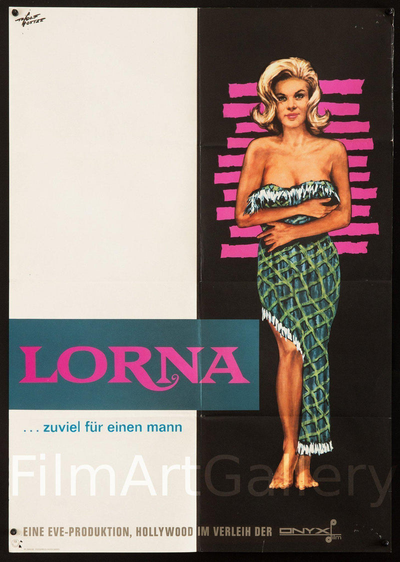 Lorna German A1 (23x33) Original Vintage Movie Poster