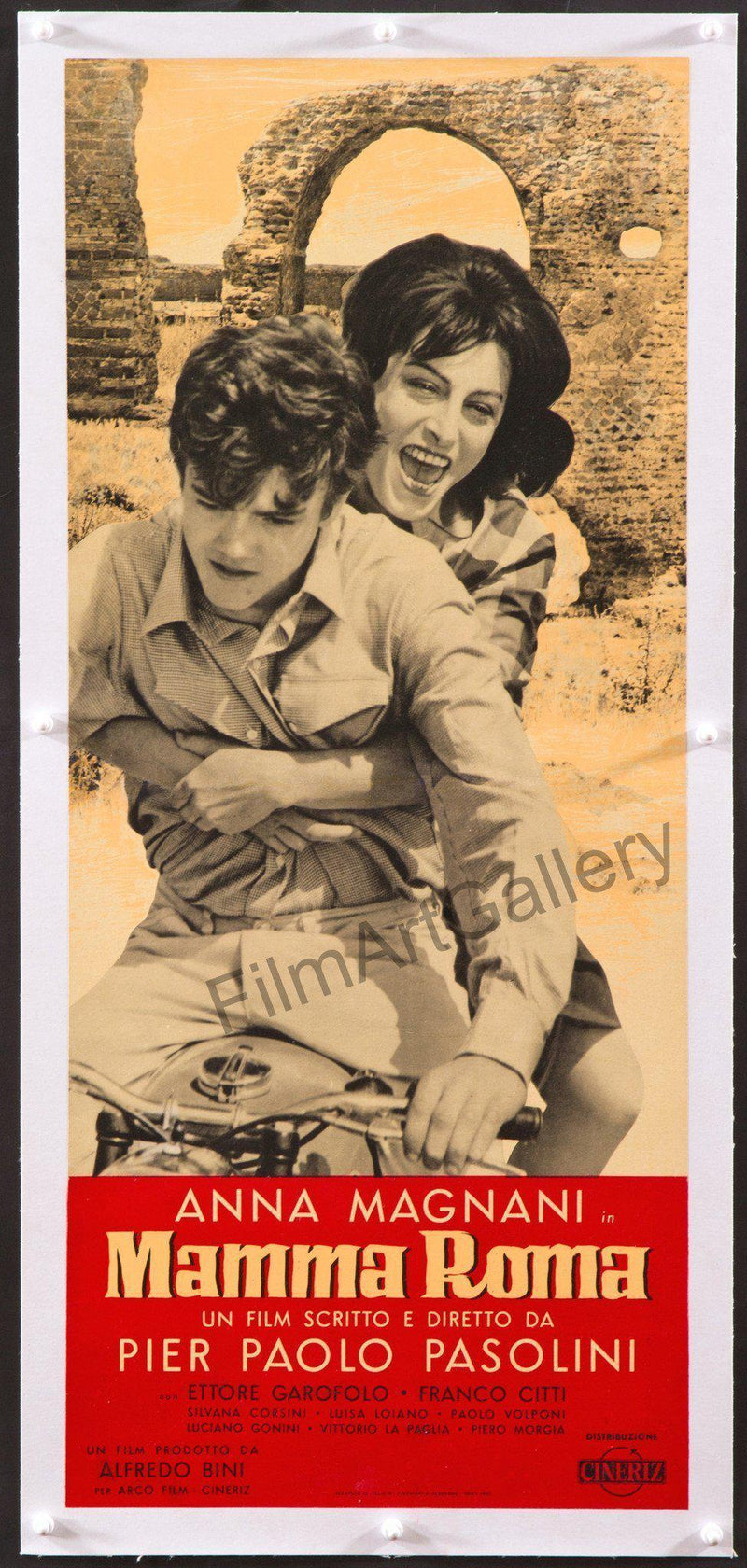 Mamma Roma Italian Locandina (13x28) Original Vintage Movie Poster