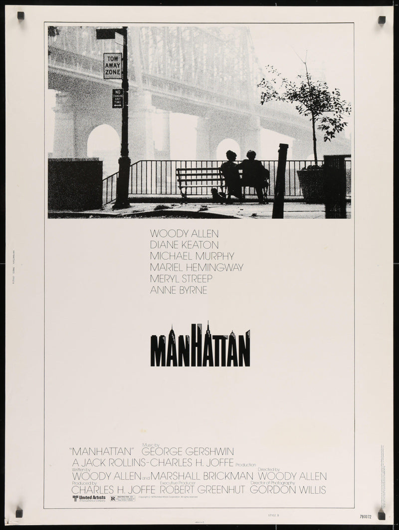 Manhattan 30x40 Original Vintage Movie Poster