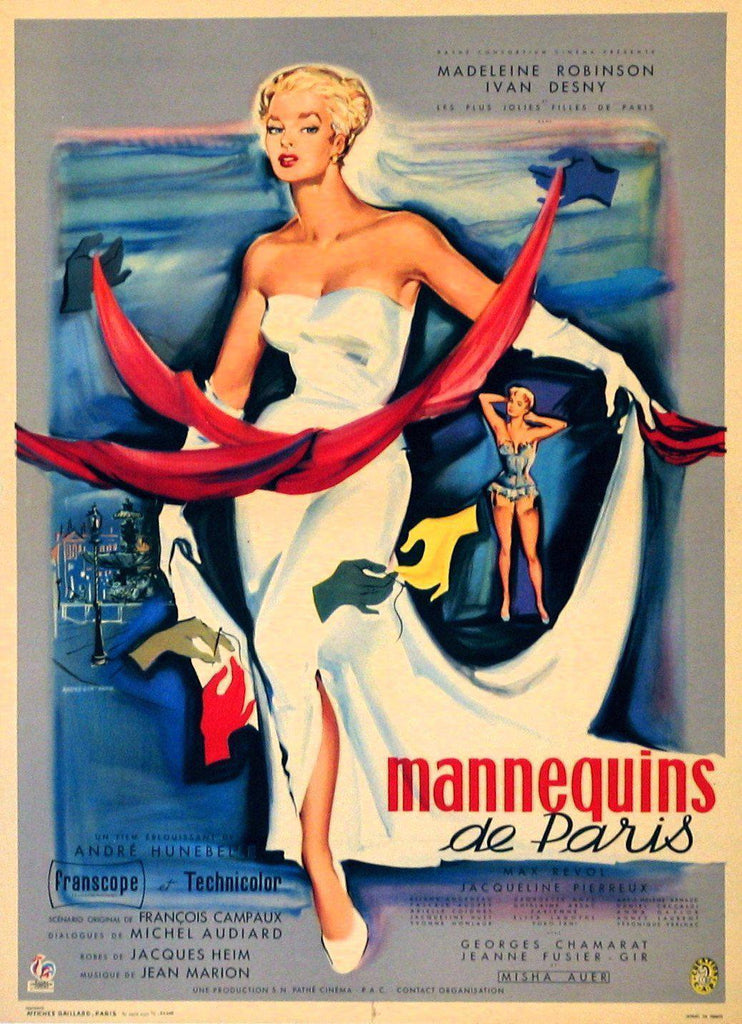 Mannequins of Paris French mini (16x23) Original Vintage Movie Poster