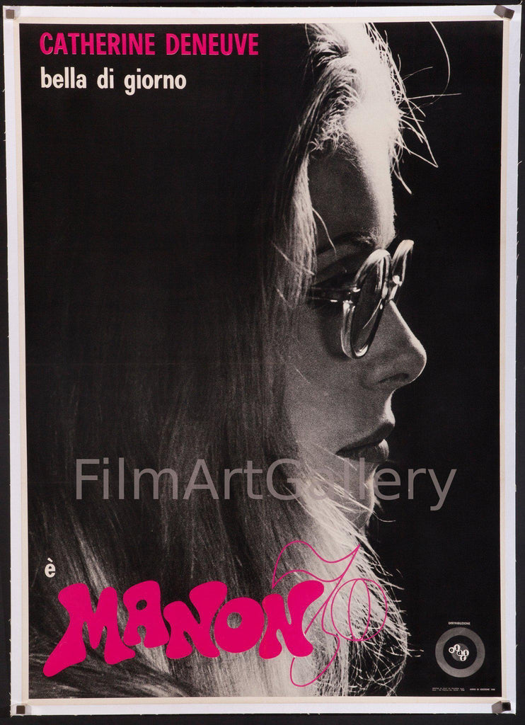 Manon 70 1 Sheet (27x41) Original Vintage Movie Poster