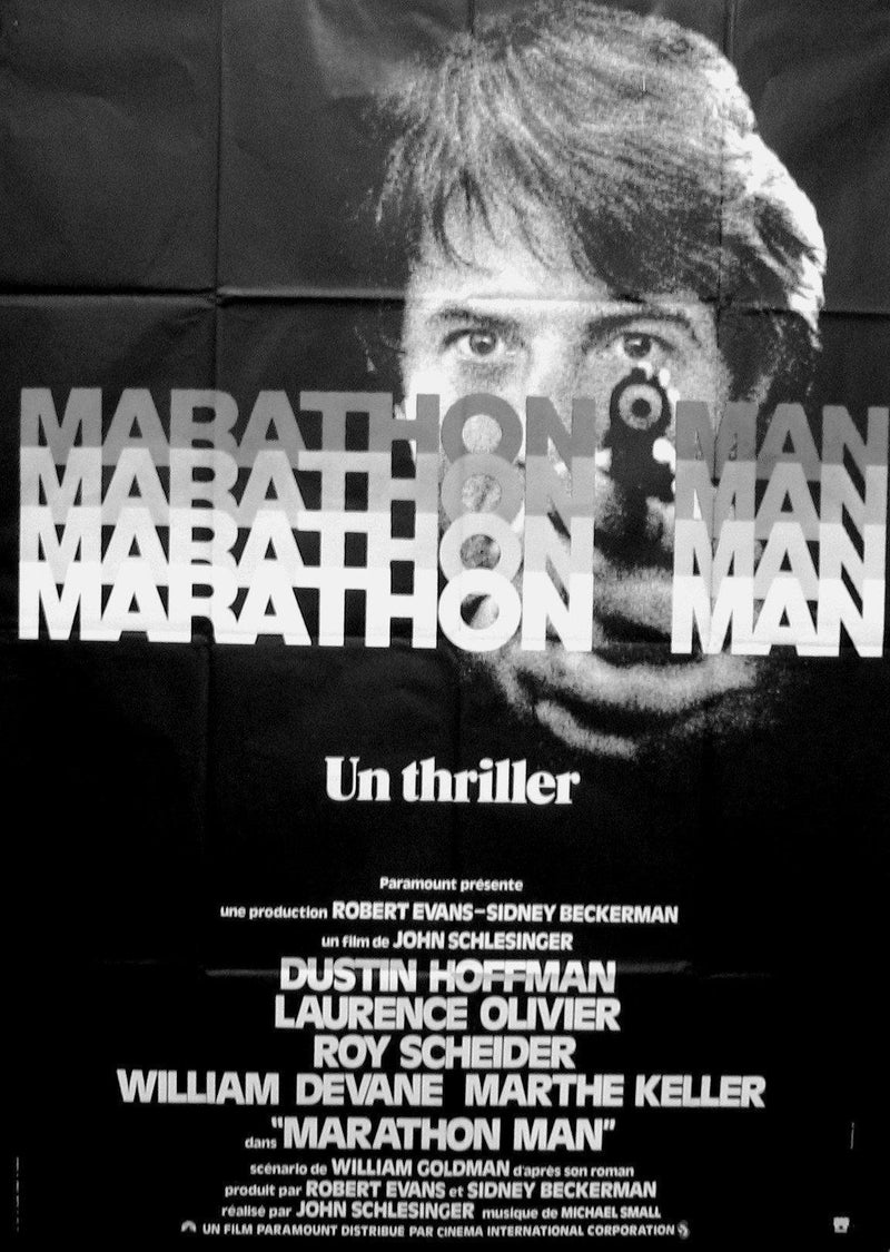 Marathon Man French 1 panel (47x63) Original Vintage Movie Poster