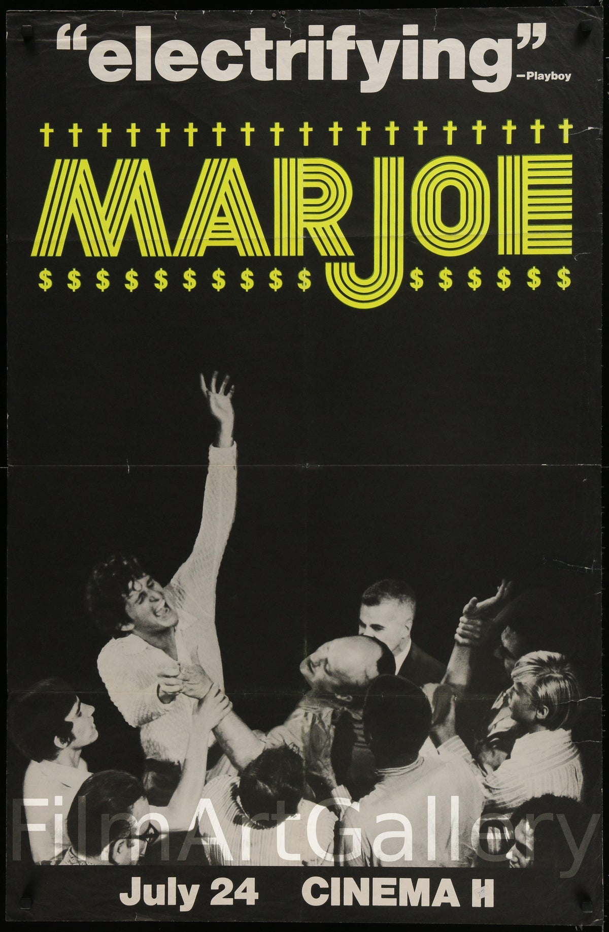 Marjoe Subway 1 Sheet (29x45) Original Vintage Movie Poster