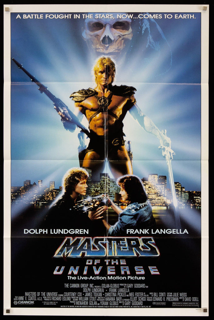 Masters of the Universe 1 Sheet (27x41) Original Vintage Movie Poster