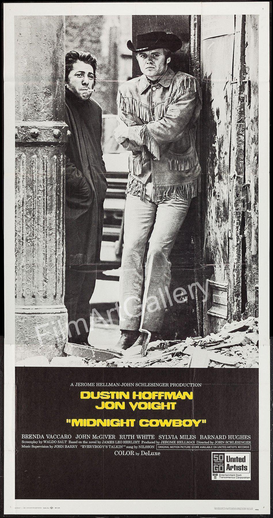 Midnight Cowboy 3 Sheet (41x81) Original Vintage Movie Poster