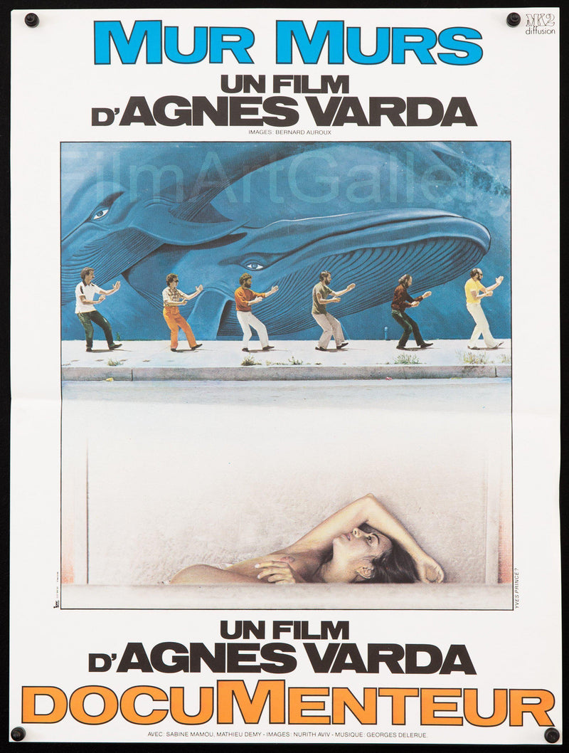 Mur Murs / Documenteur French mini (16x23) Original Vintage Movie Poster
