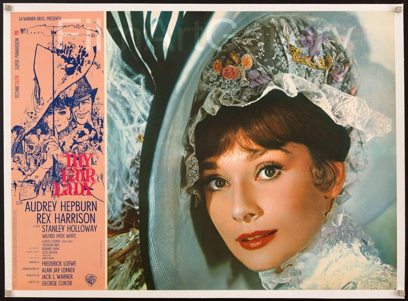 My Fair Lady 26x37 Original Vintage Movie Poster