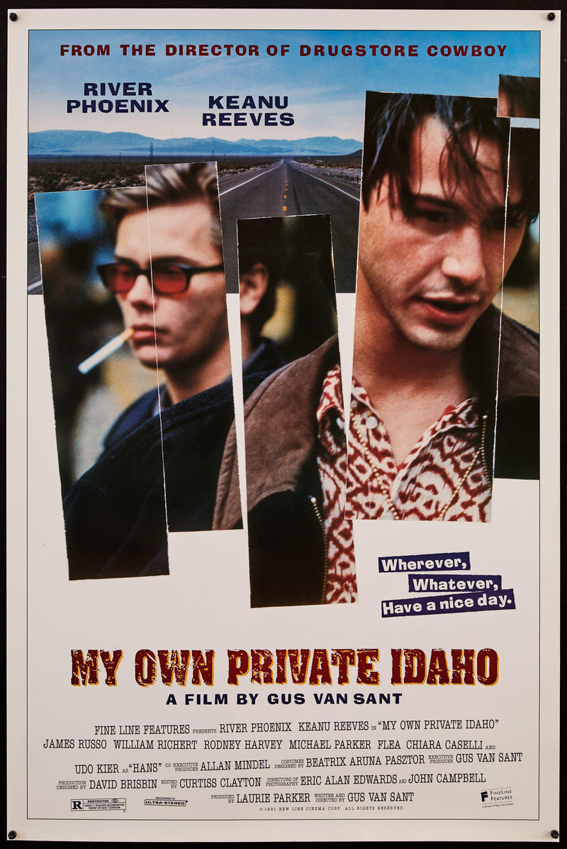My Own Private Idaho 1 Sheet (27x41) Original Vintage Movie Poster