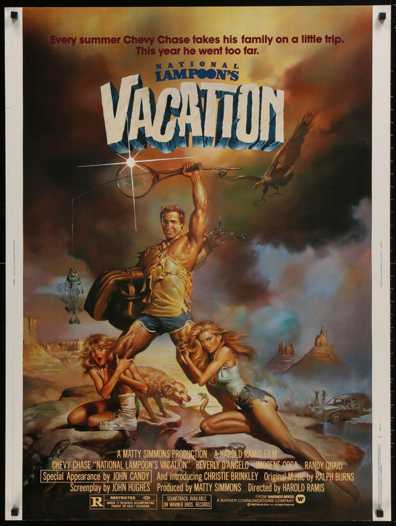 National Lampoon's Vacation 30x40 Original Vintage Movie Poster
