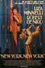 New York, New York 1 Sheet (27x41) Original Vintage Movie Poster