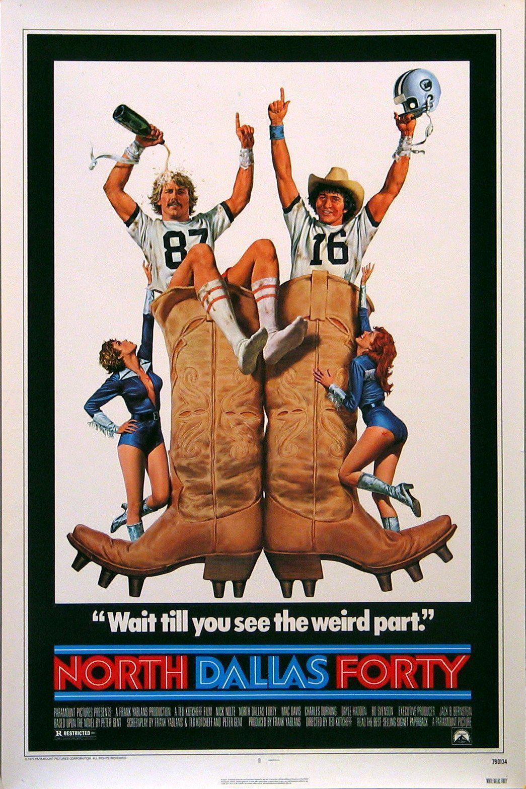 North Dallas Forty 1 Sheet (27x41) Original Vintage Movie Poster