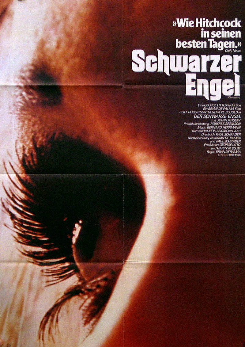 Obsession German A1 (23x33) Original Vintage Movie Poster