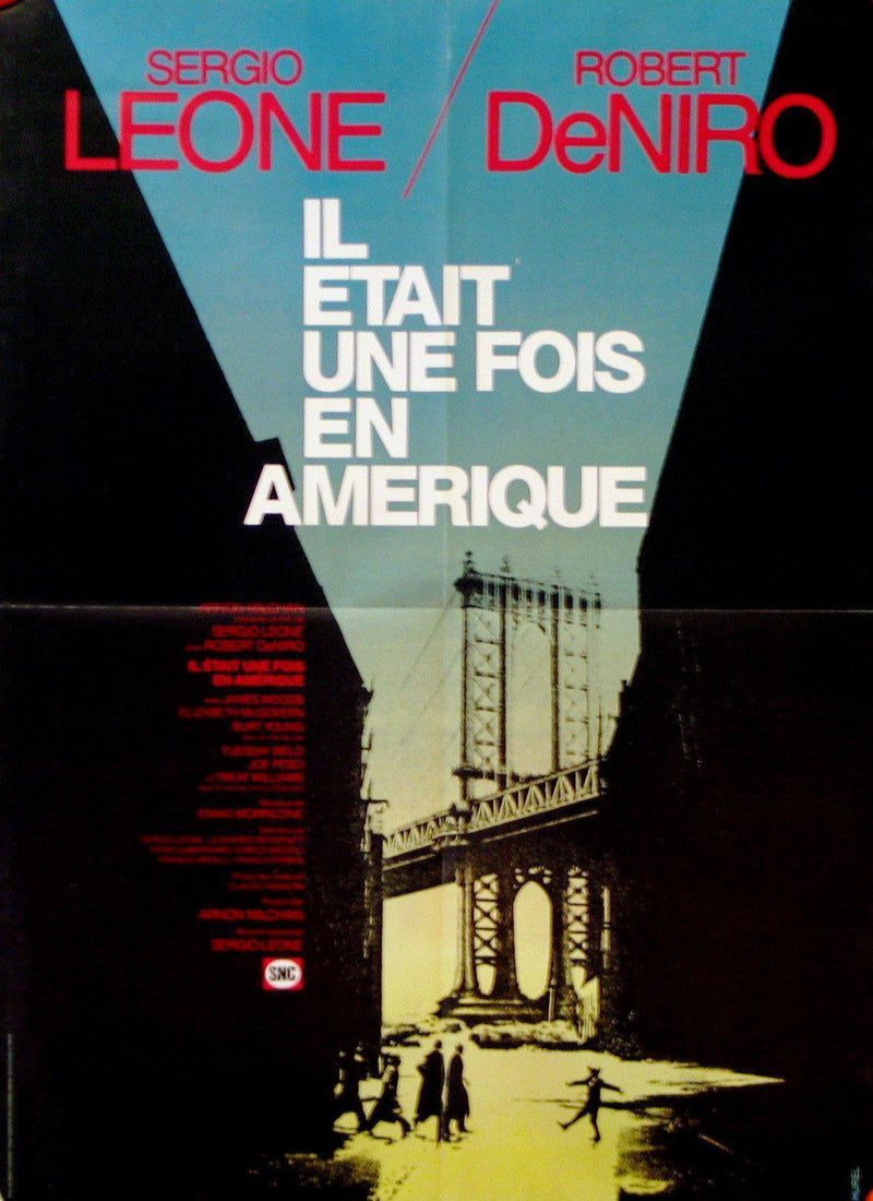 Once Upon a Time in America French small (23x32) Original Vintage Movie Poster