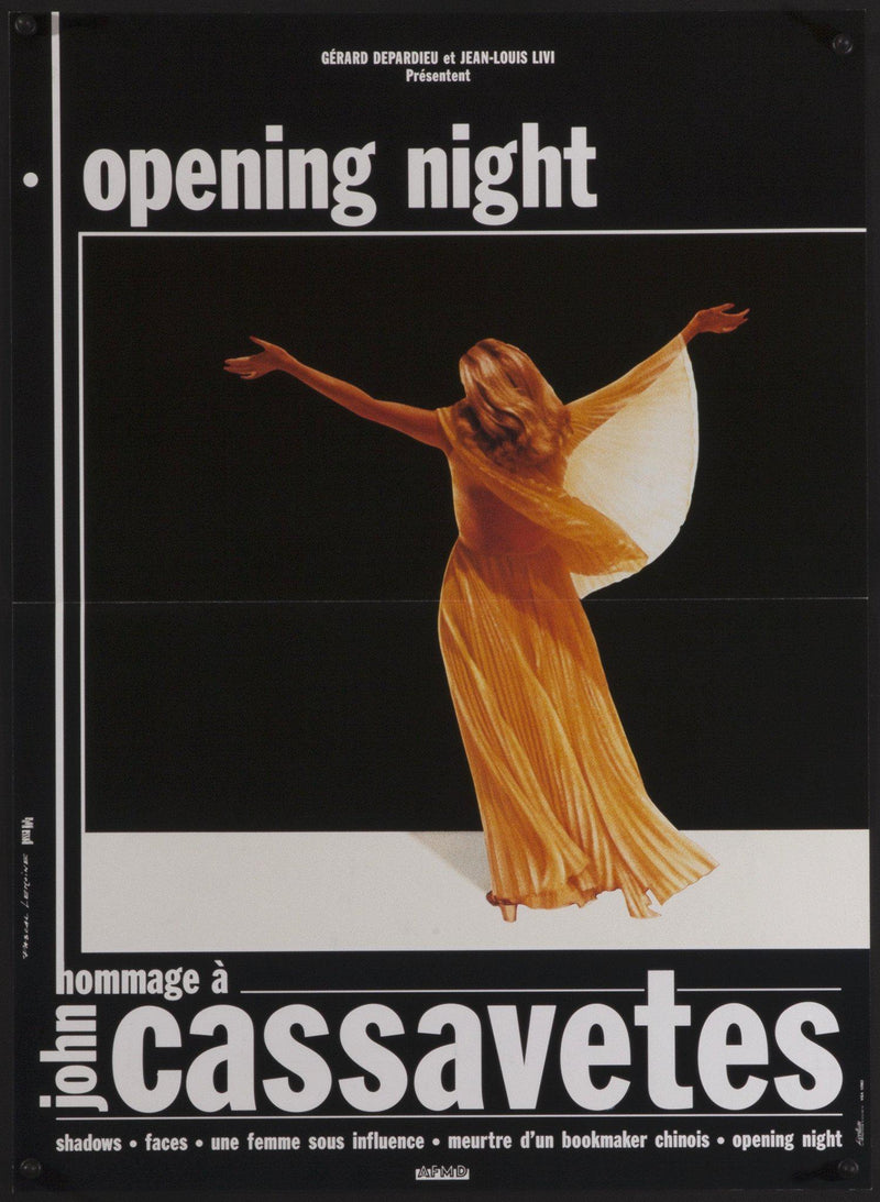 Opening Night French mini (16x23) Original Vintage Movie Poster