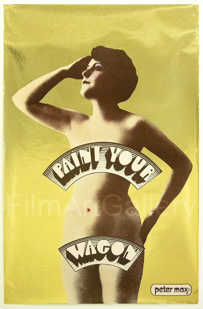 Paint Your Wagon 24x36 Original Vintage Movie Poster