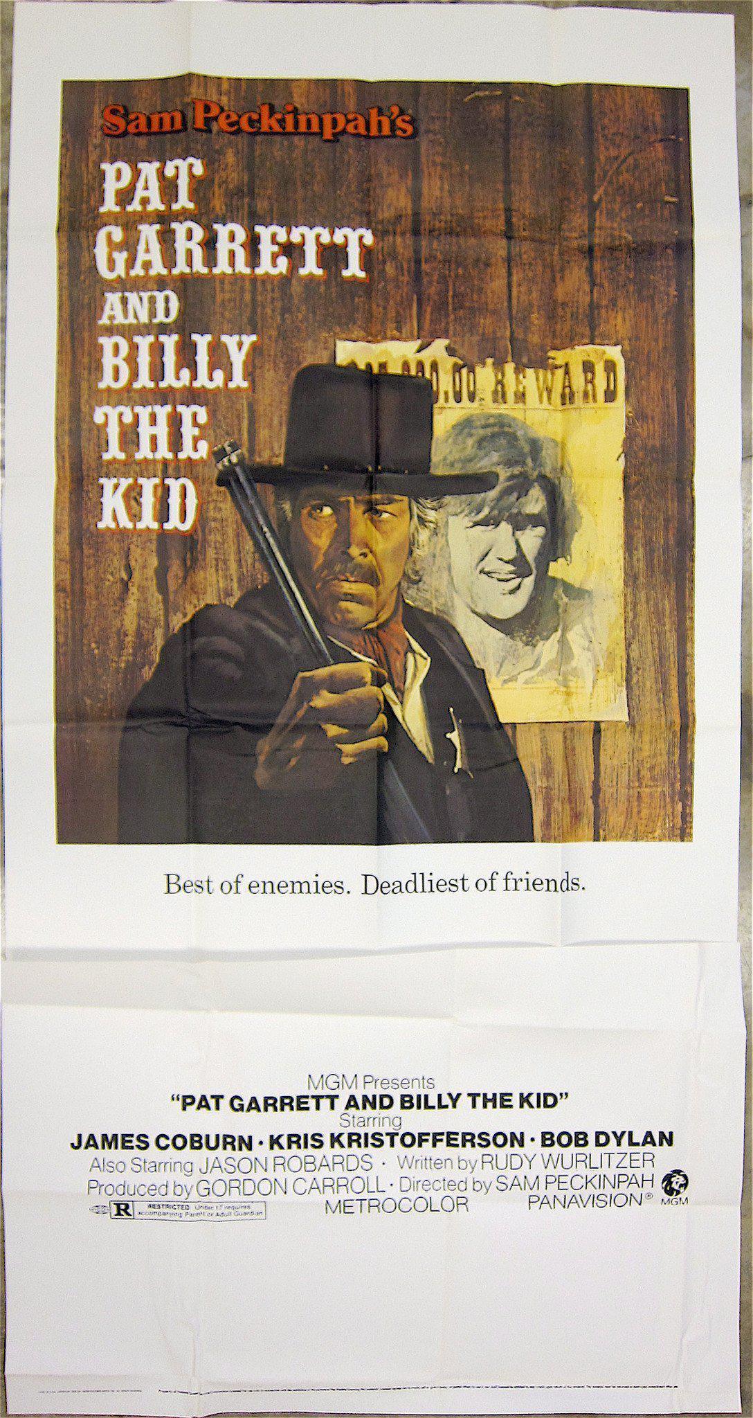 Pat Garrett and Billy the Kid 3 Sheet (41x81) Original Vintage Movie Poster