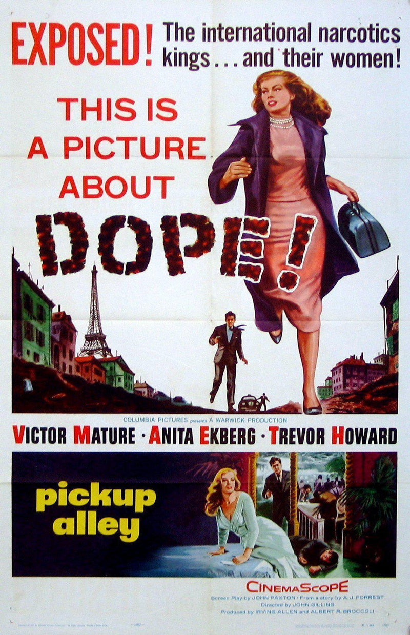 Pickup Alley 1 Sheet (27x41) Original Vintage Movie Poster