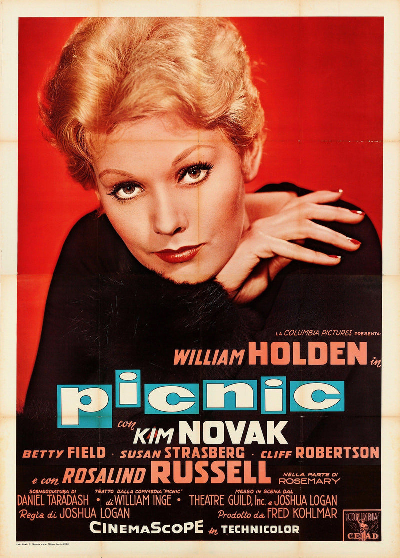 Picnic Italian 4 Foglio (55x78) Original Vintage Movie Poster