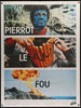 Pierrot Le Fou French 1 panel (47x63) Original Vintage Movie Poster