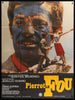 PIerrot Le Fou French 1 panel (47x63) Original Vintage Movie Poster