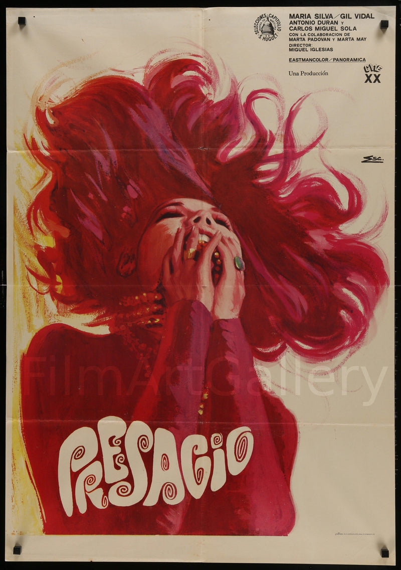 Presage 1 Sheet (27x41) Original Vintage Movie Poster