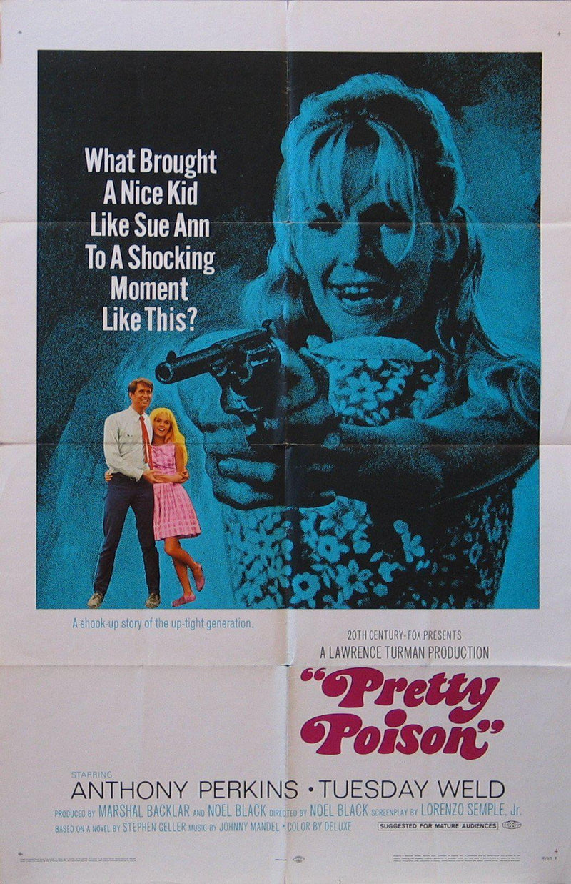 Pretty Poison 1 Sheet (27x41) Original Vintage Movie Poster