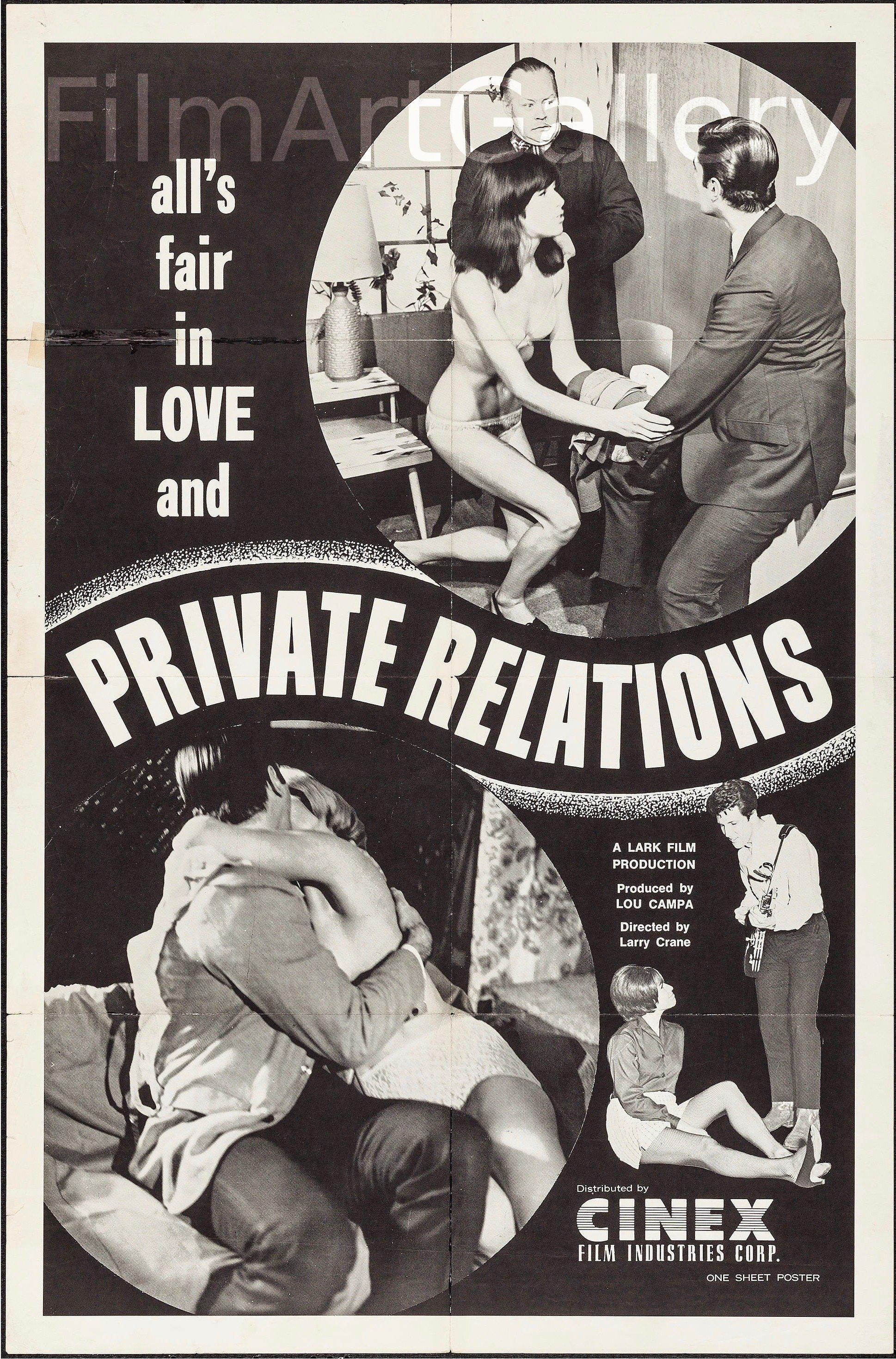 Private Relations Movie Poster 1968 1 Sheet (27x41) - Film Art Gallery