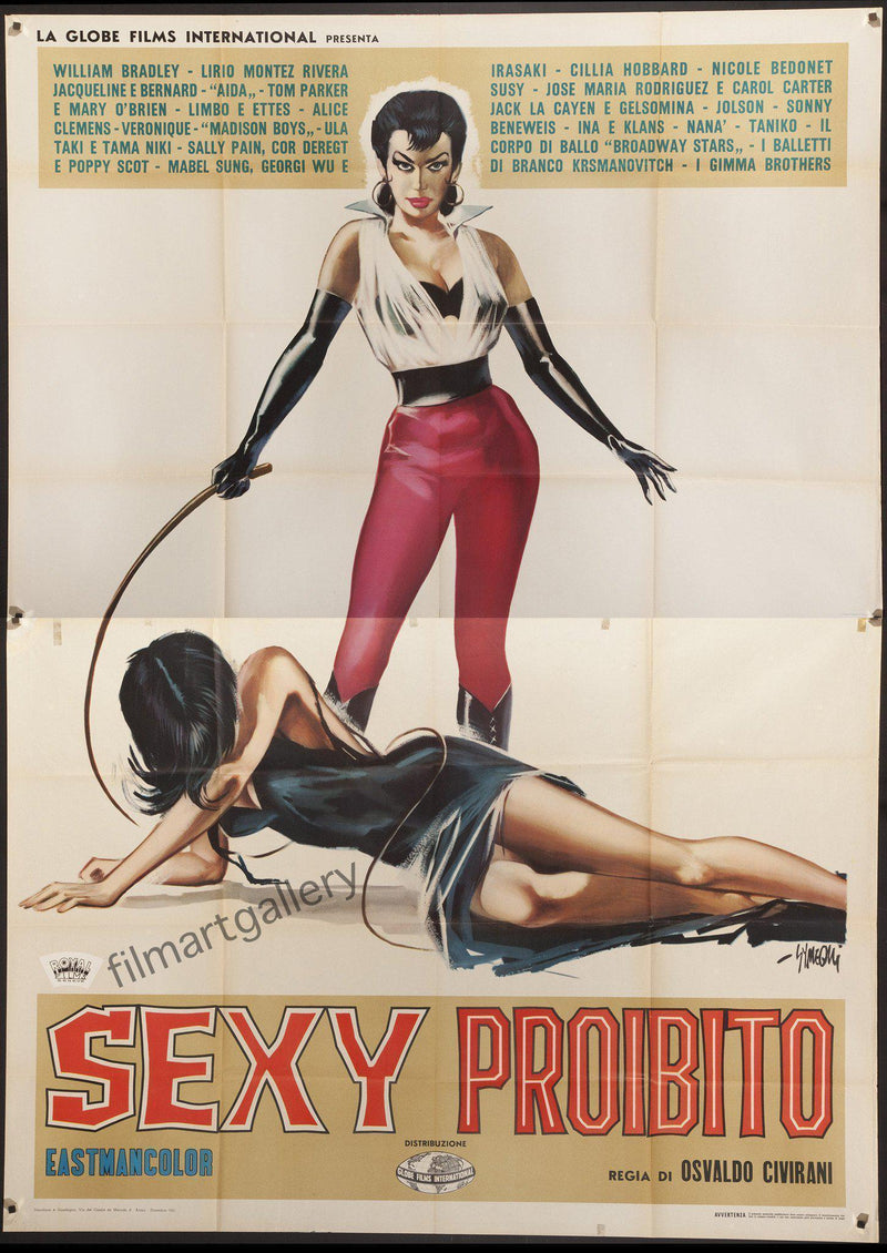 Prohibited Sex (Sexy Proibito) Italian 4 foglio (55x78) Original Vintage Movie Poster
