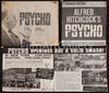 Psycho Pressbook w/supplement Original Vintage Movie Poster
